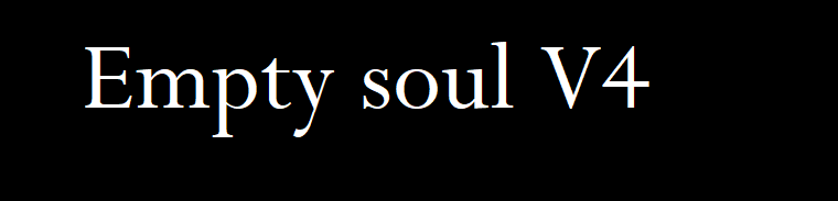 Empty soul V4 banner